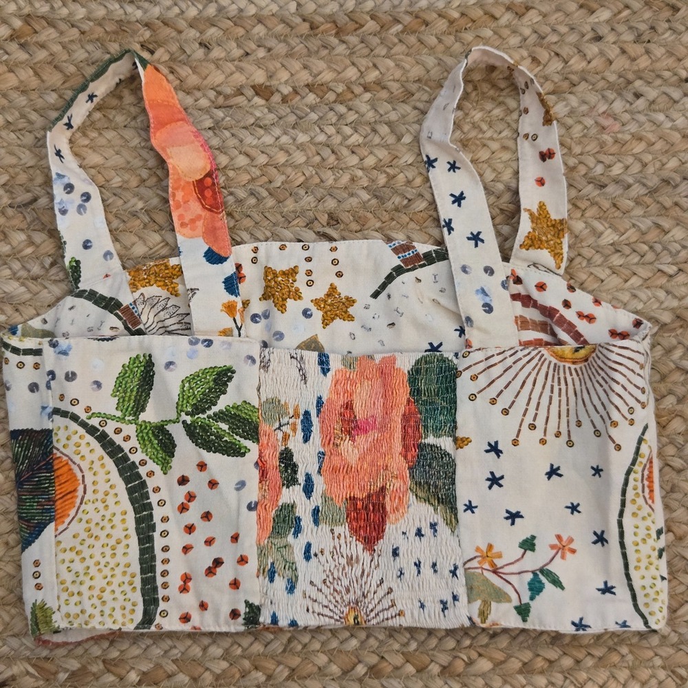 Fille Verao Sem Fim Sun Sun Floral Crop Top - Picture 2 of 7
